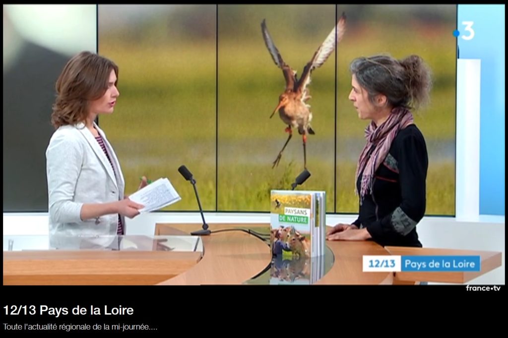 Perrine en direct sur France 3 Pays de la Loire le 13 mars 2019