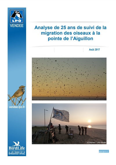 Analyse des données de 25 Ans de suivi de la migration à la Pointe - LPO Vendée