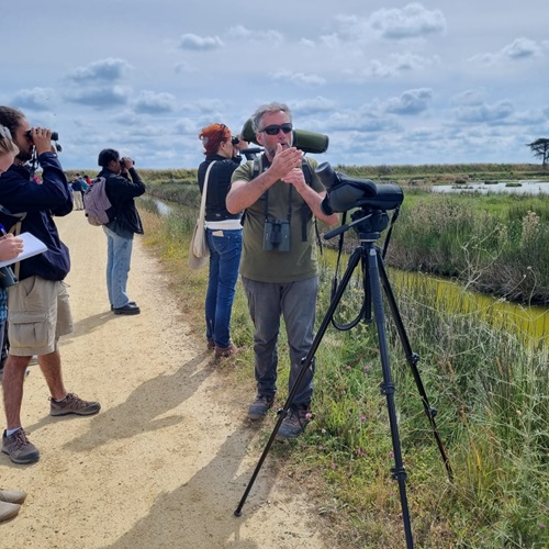Temps d'échange sur les pratiques d'éducation à l'environnement - Photo © LPO Vendée