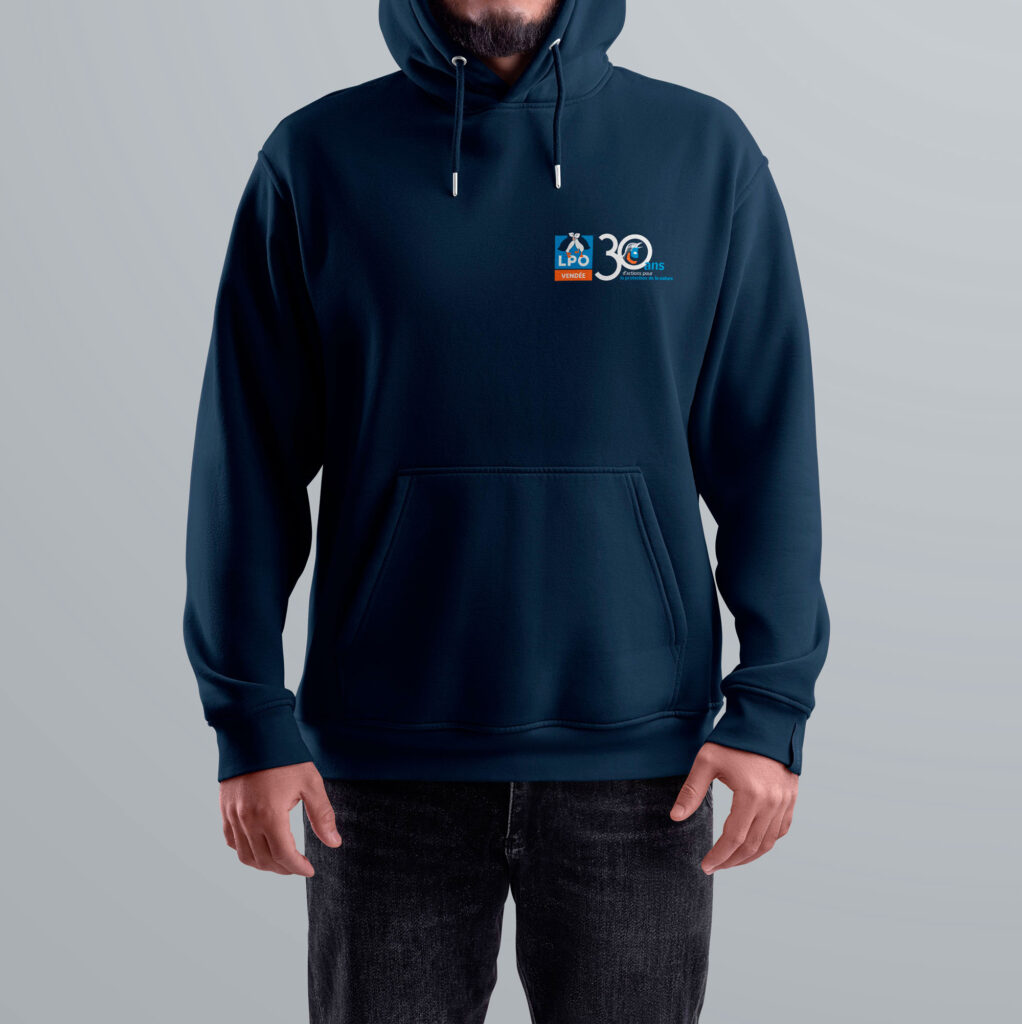 Sweat LPO Vendée - spécial 30 ans - Vue devant