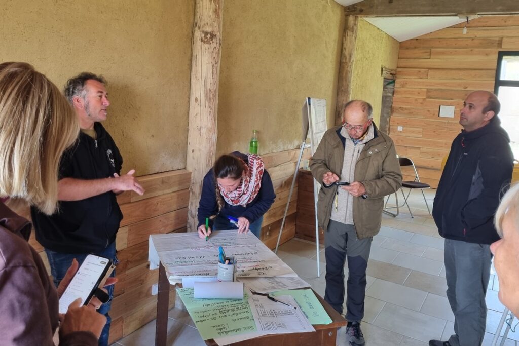 Rencontre des bénévoles et salariés en Marais breton - Photo © Lise Leroux - LPO Vendée