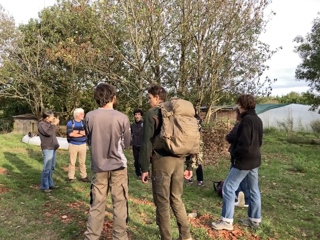 Week-end de prospections naturalistes 2025 - aux Jardins de la bastille - Photo © LPO Vendée
